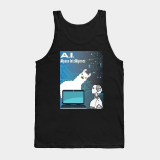 Alpaca Intelligence - Cute Alpaca Tank Top